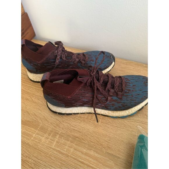 Adidas Pureboost RBL CM8311 Men Size 6.5 US Night Red Womens US 8 - Picture 7 of 9